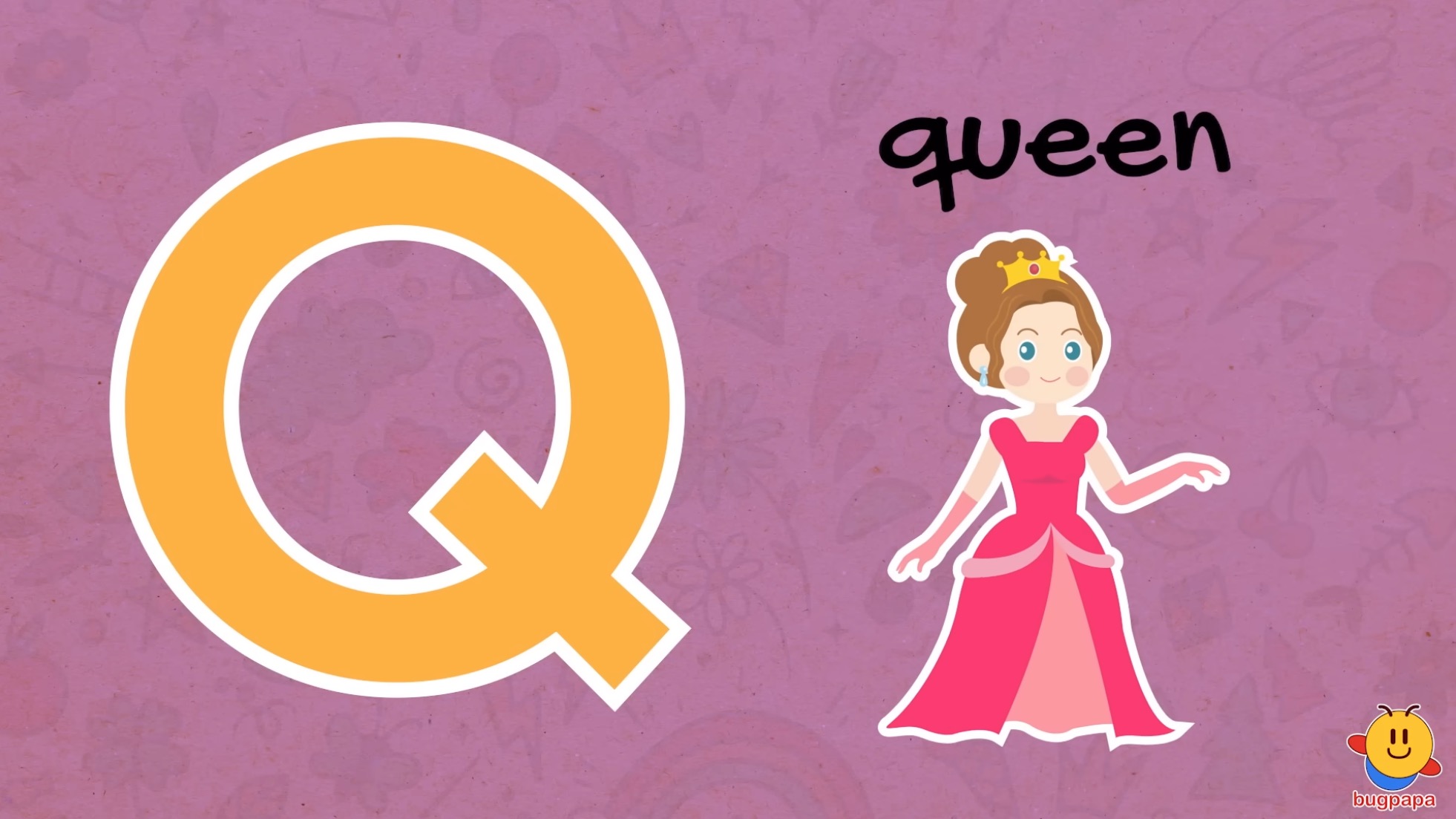 Q is For Queen, English ABC Phonics Song